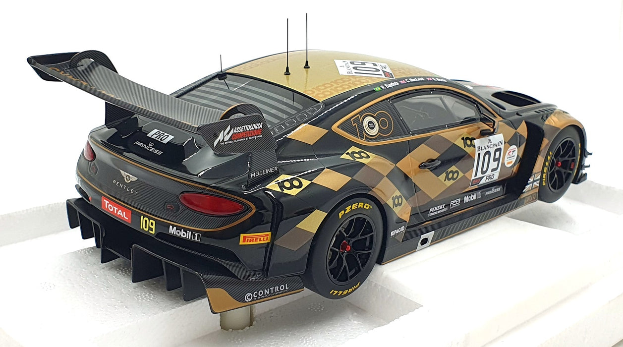 Top Speed 1/18 Scale TS0263 - Bentley Continental GT3 #109 M-Sport 2019 SPA