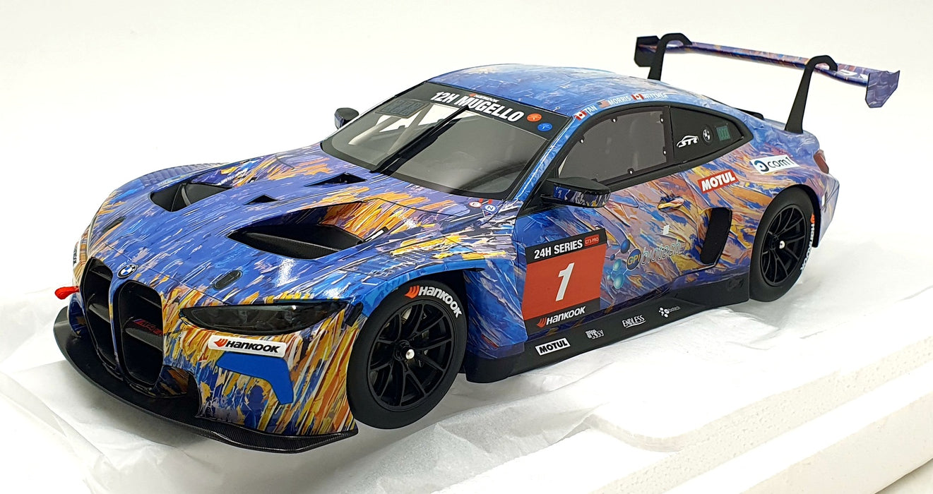 Top Speed 1/18 Scale TS0404 - BMW M4 GT3 #1 ST Racing 2022 Mugello 12H