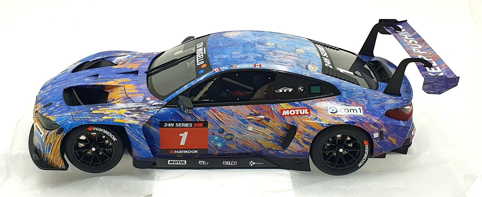 Top Speed 1/18 Scale TS0404 - BMW M4 GT3 #1 ST Racing 2022 Mugello 12H