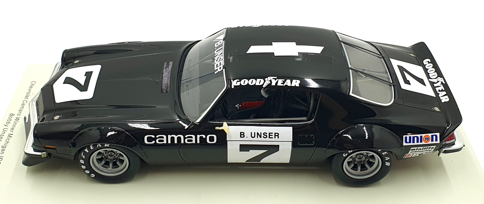 Spark 1/18 Scale Resin 18US010 - Chevrolet Camaro Michigan IROC 1974