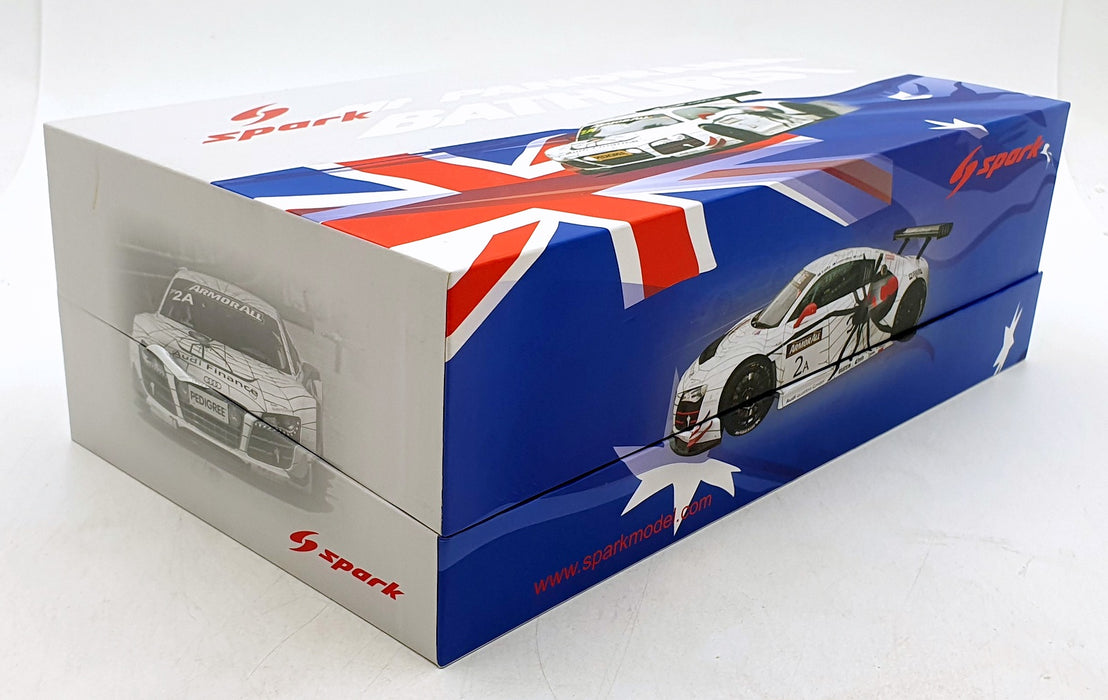 Spark 1/18 Scale Resin 18AS004 - Audi R8 LMS #2 Bathurst 12H 2012