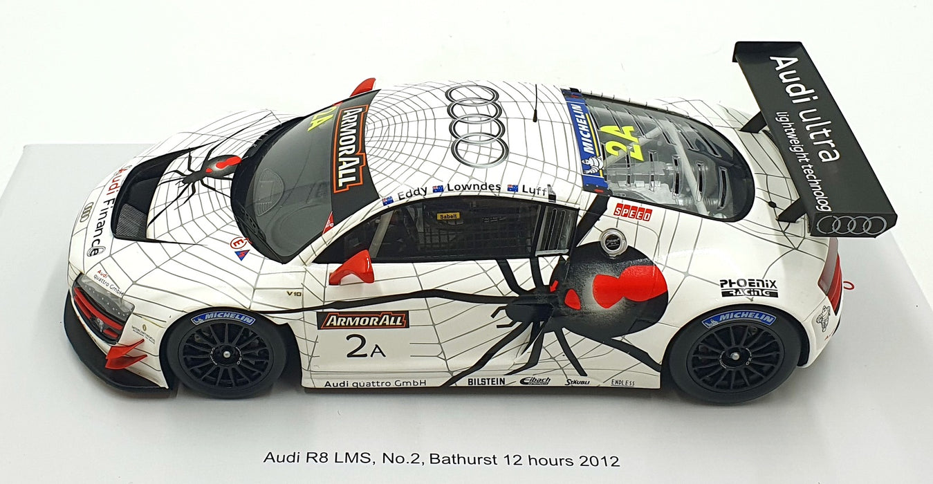 Spark 1/18 Scale Resin 18AS004 - Audi R8 LMS #2 Bathurst 12H 2012