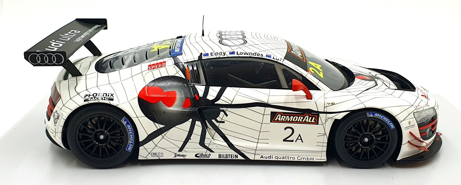 Spark 1/18 Scale Resin 18AS004 - Audi R8 LMS #2 Bathurst 12H 2012