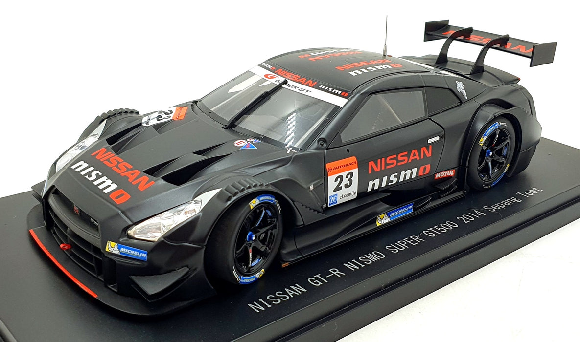EBBRO 1/18 Scale 81020 - Super GT500 2014 Sepang Test Nissan GT-R Nismo
