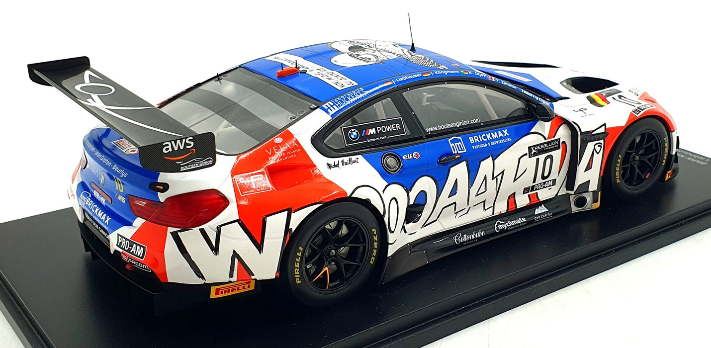 Spark 1/18 Scale 18MV01 - BMW M6 GT3 #10 24h Spa 2021 Vaillante 
