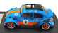 Champion Models 1/18 Scale 131026B - VW Beetle #2 Gulf-Porsche - Blue/Orange