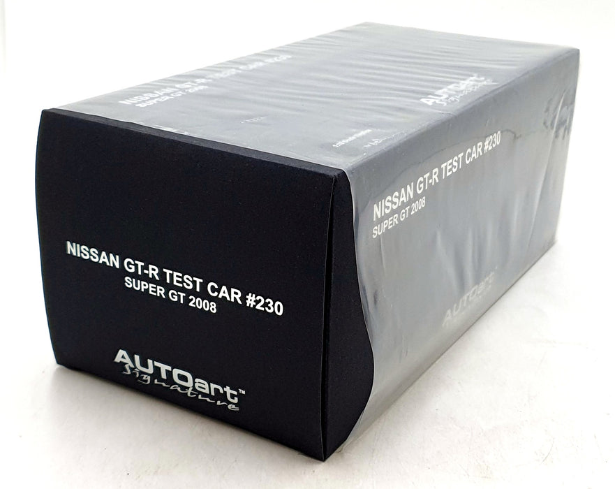 Autoart 1/18 Scale Diecast 80878 - Nissan GT-R Test Car #230 Super GT 2008