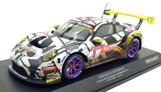 Minichamps 1/18 Scale 153 196008 - Porsche 911 GT3 R 991.2 Iron Force #8 2019