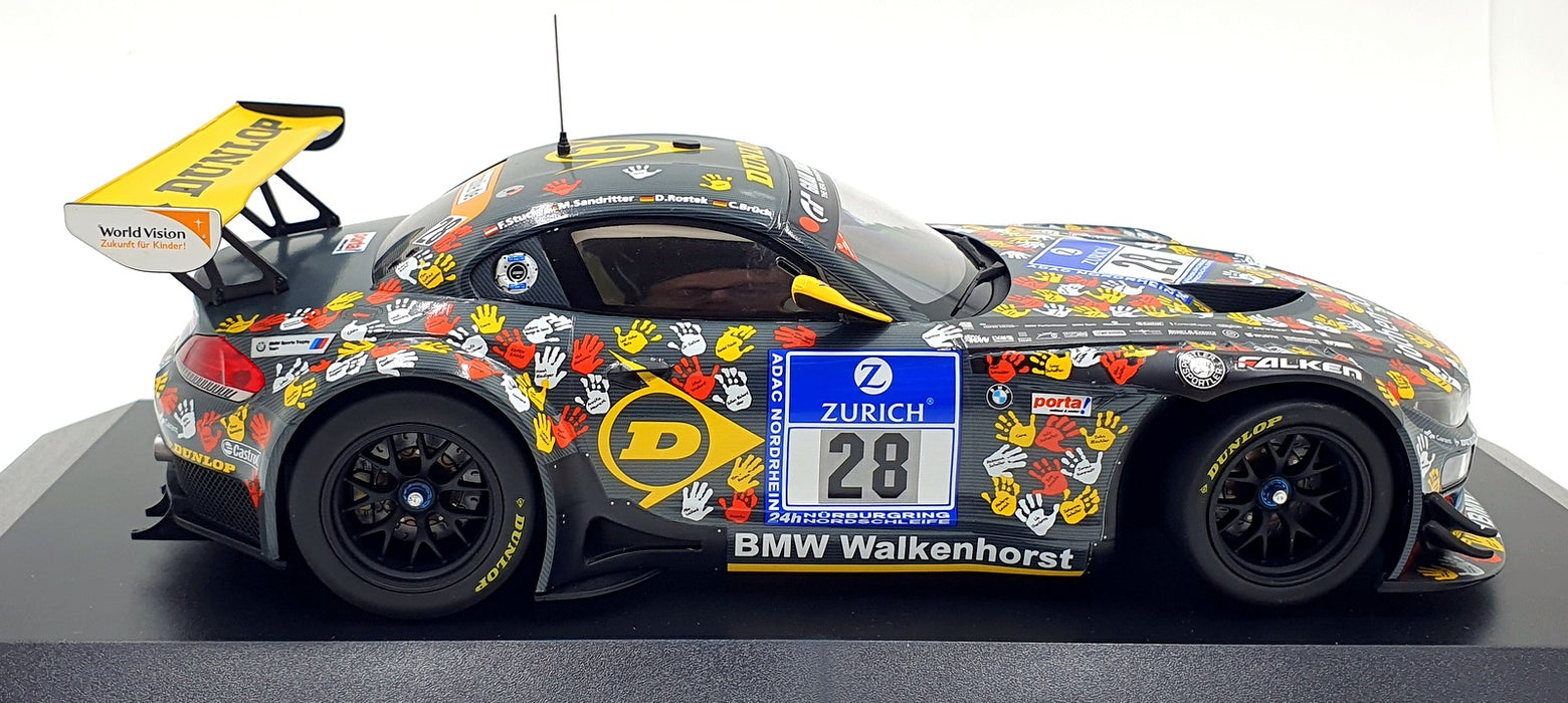 Minichamps 1/18 Scale 151 142328 - BMW Z4 GT3 Walkenhorst ADAC Rennen '14
