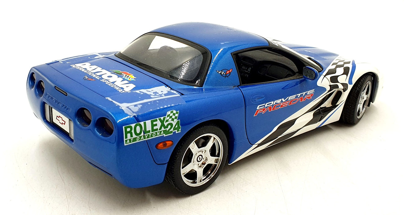 UT 1/18 Scale Diecast 11026B - Chevrolet Corvette Pace Car - Blue/White