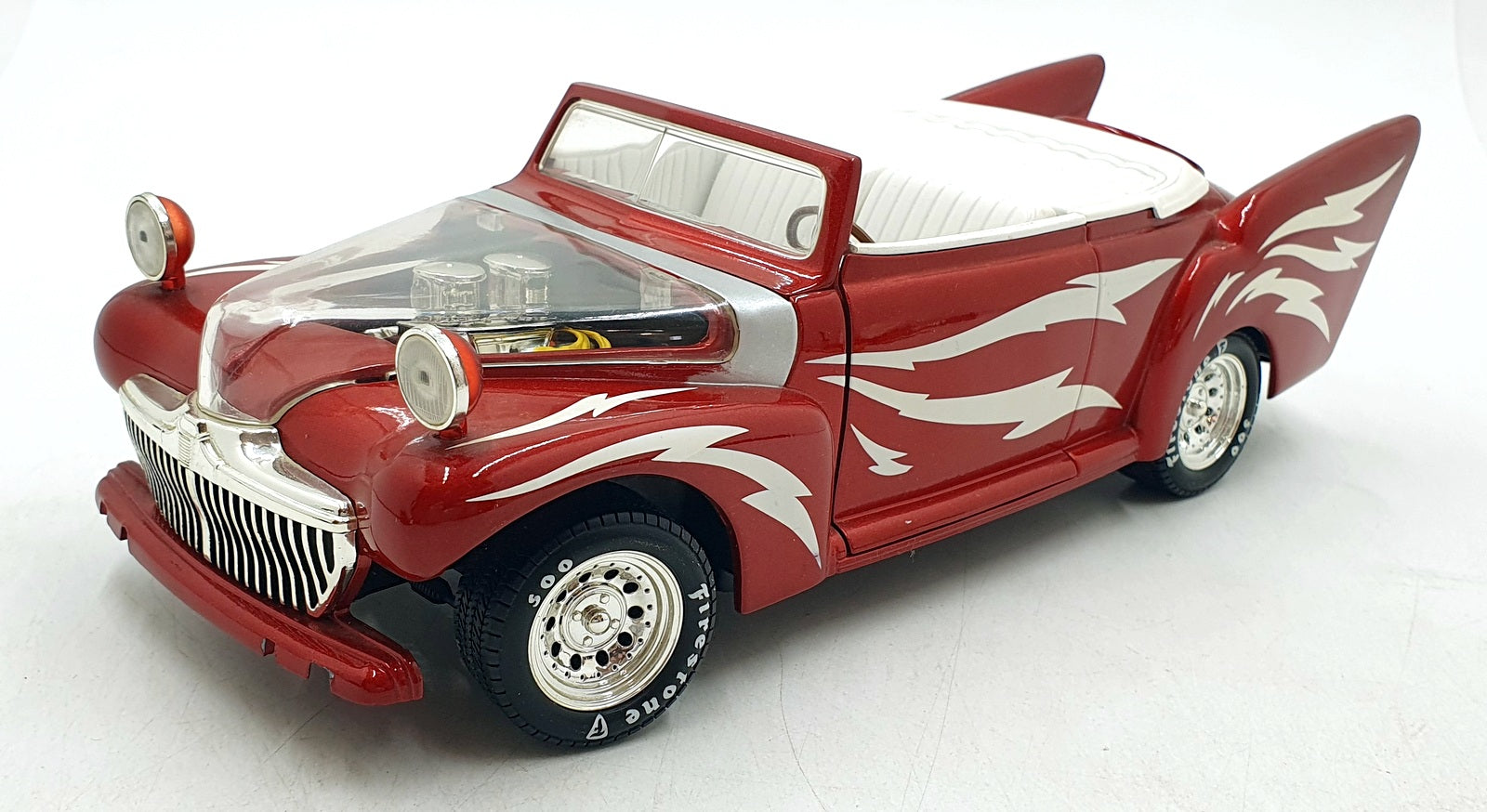 Ertl 1/18 Scale DC11026E - Grease Greased Lightning - Red/White