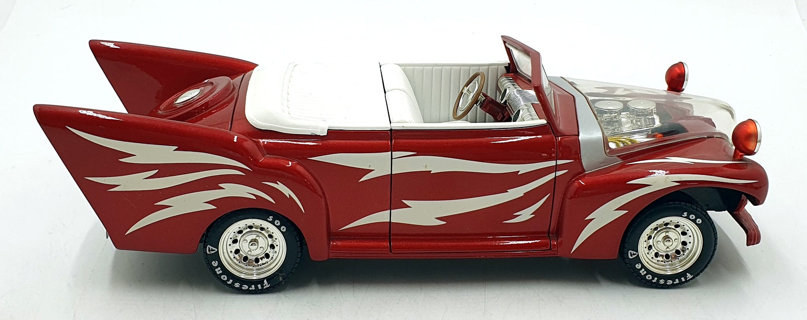 Ertl 1/18 Scale DC11026E - Grease Greased Lightning - Red/White