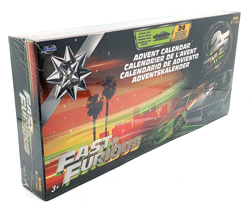 Jada Nano 37872 - Fast And Furious 24 Diecast Vehicle Advent Calendar 