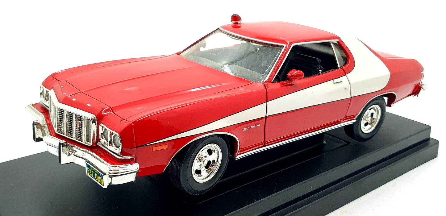 Ertl 1/18 Scale 33151 - Ford Gran Torino Starsky & Hutch - Red