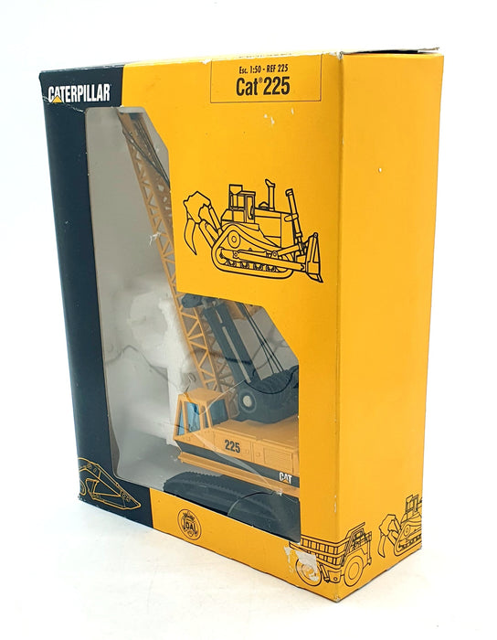 Joal 1/50 Scale Diecast 225 - Caterpillar 225 Digging Crane - Yellow