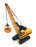 Joal 1/50 Scale Diecast 225 - Caterpillar 225 Digging Crane - Yellow