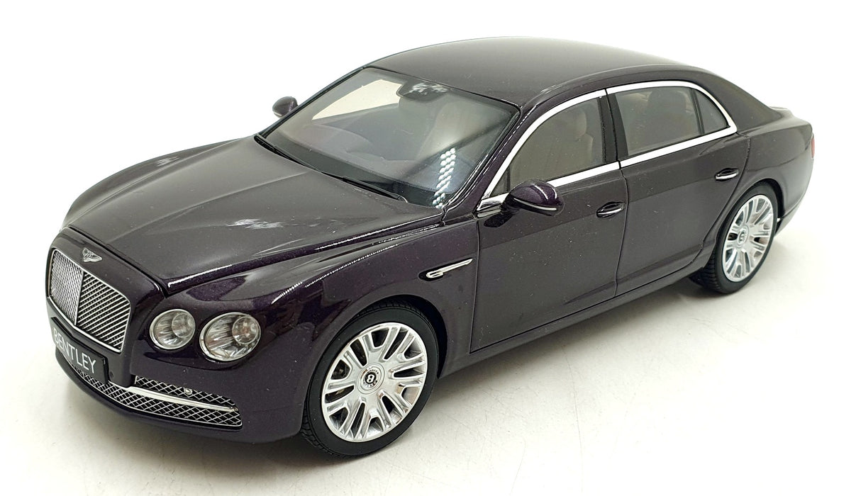 Kyosho 1/18 Scale Diecast BL1070 - Bentley Flying Spur W12 - Damson Red