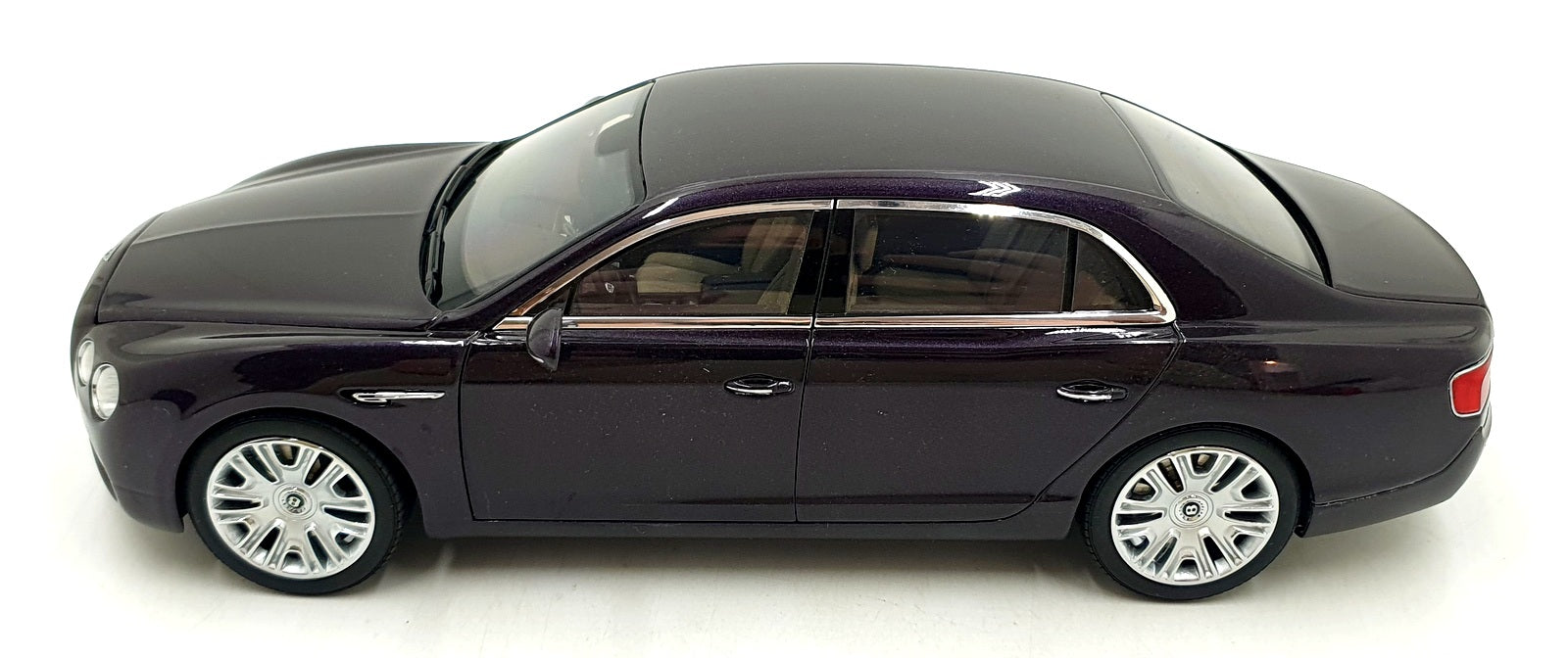 Kyosho 1/18 Scale Diecast BL1070 - Bentley Flying Spur W12 - Damson Red