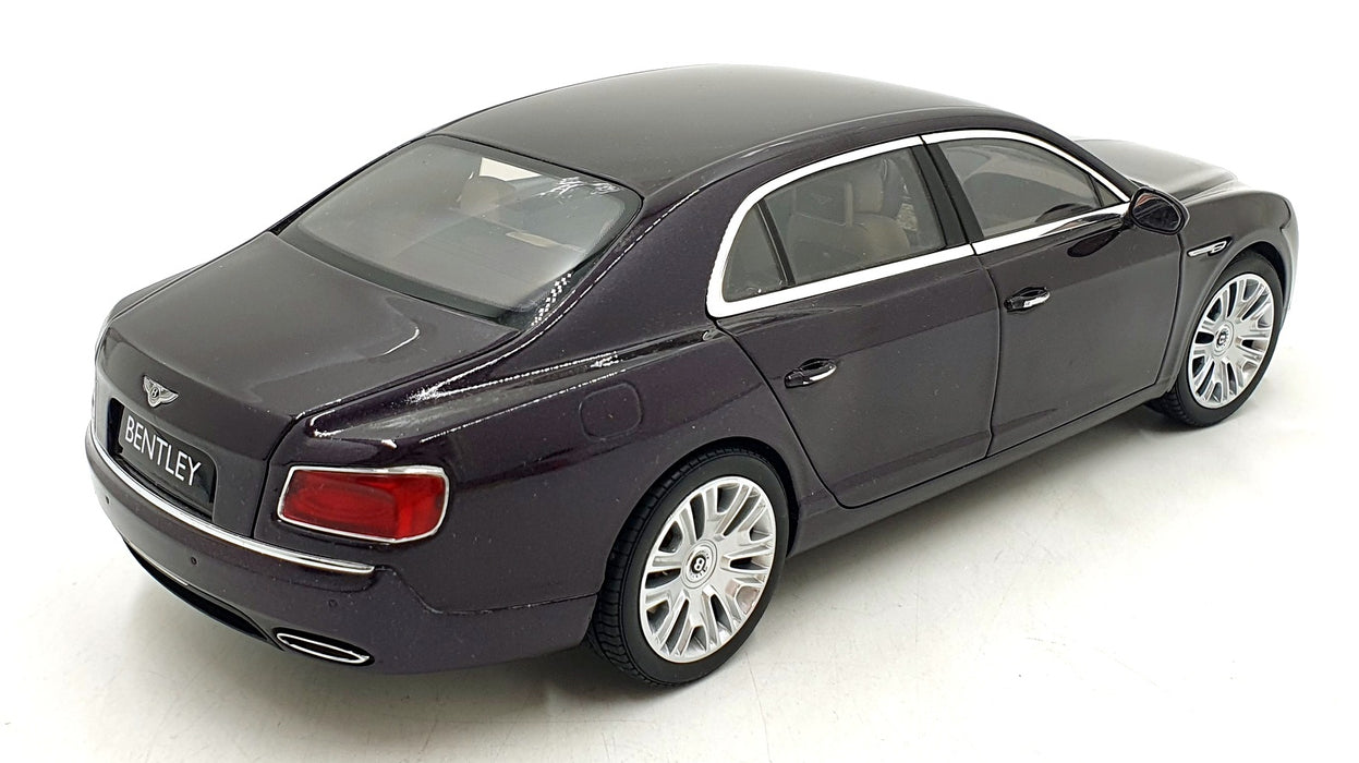 Kyosho 1/18 Scale Diecast BL1070 - Bentley Flying Spur W12 - Damson Red