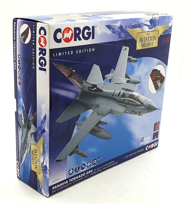 Corgi 1/72 Scale Diecast AA33614 - Panavia Tornado GR4 617 Sqn RAF 2013