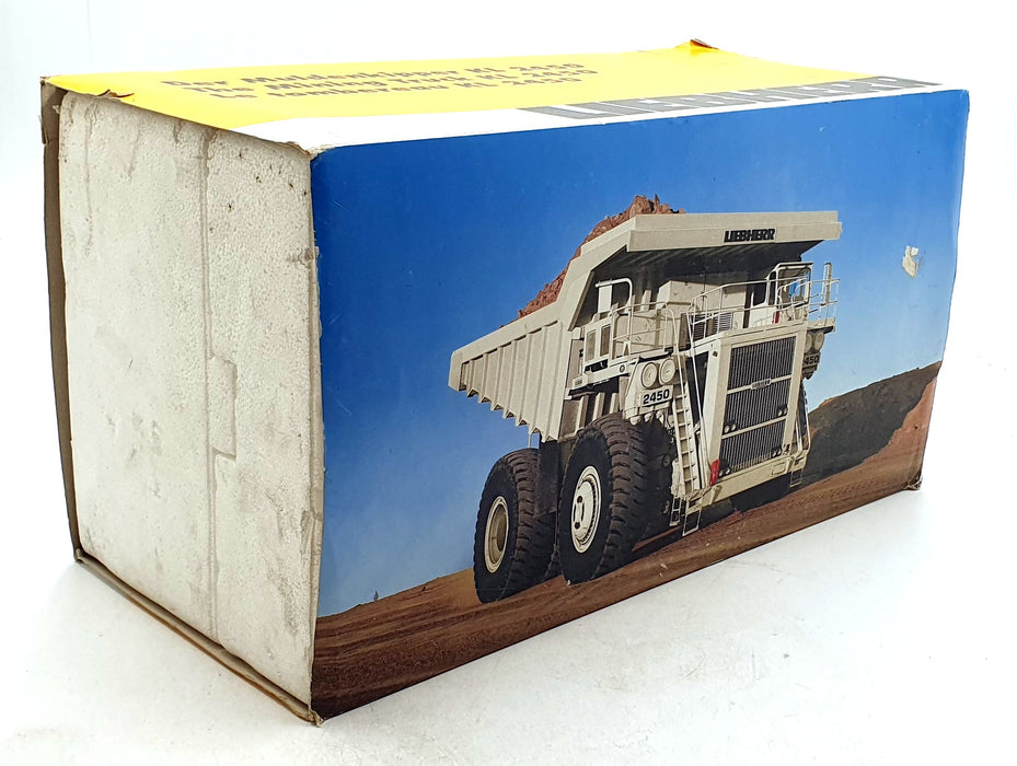 Conrad 1/50 Scale 2724 - Liebherr Mining Truck KL 2450 - White