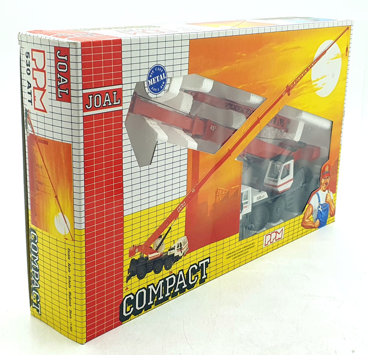 Joal 1/50 Scale Diecast 168 - PPM ATT 530 Crane - Red/White