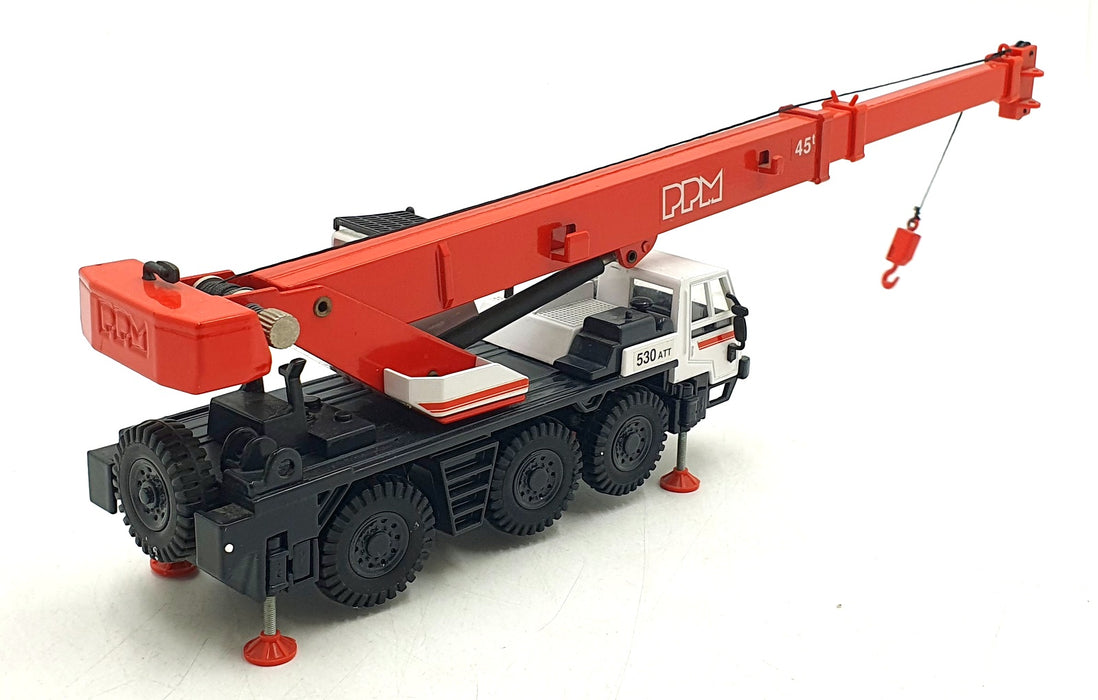 Joal 1/50 Scale Diecast 168 - PPM ATT 530 Crane - Red/White