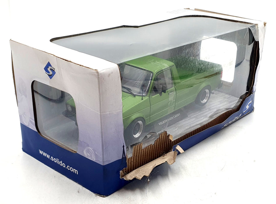 Solido 1/18 Scale S1803507 - 1982 VW Caddy Mk1 - Mat Green