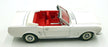 Mira 1/18 Scale Diecast 201026B - 1965 Ford Mustang Convertible - White