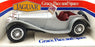 Burago 1/18 Scale Diecast 3006 - Jaguar SS100 - Silver/Red Seats