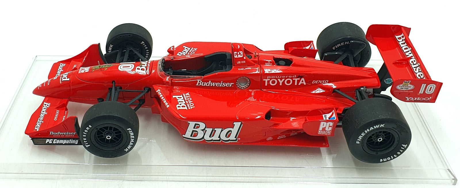 Action 1/18 Scale W189941593 - R.Hearn #10 Budweiser 1999 Reynard