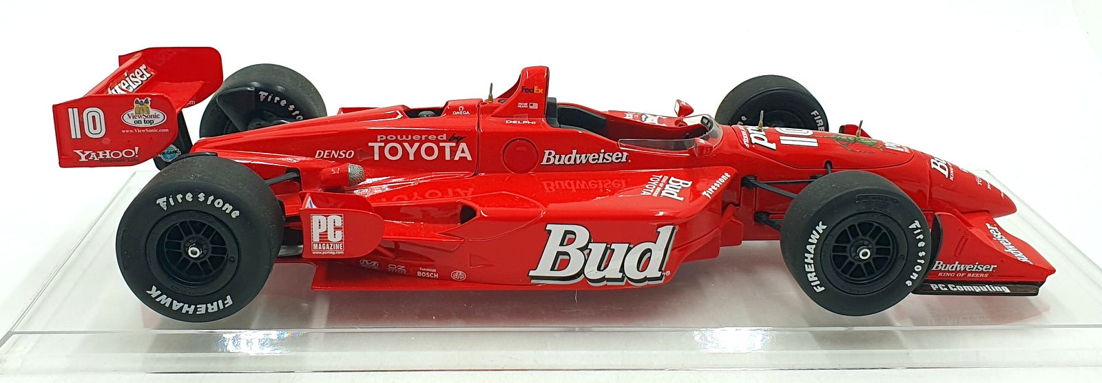 Action 1/18 Scale W189941593 - R.Hearn #10 Budweiser 1999 Reynard