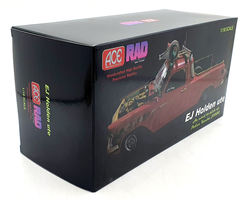 Ace Model Cars 1/18 Scale ACEEJ1 - EJ Holden Ute Pick Up - Red