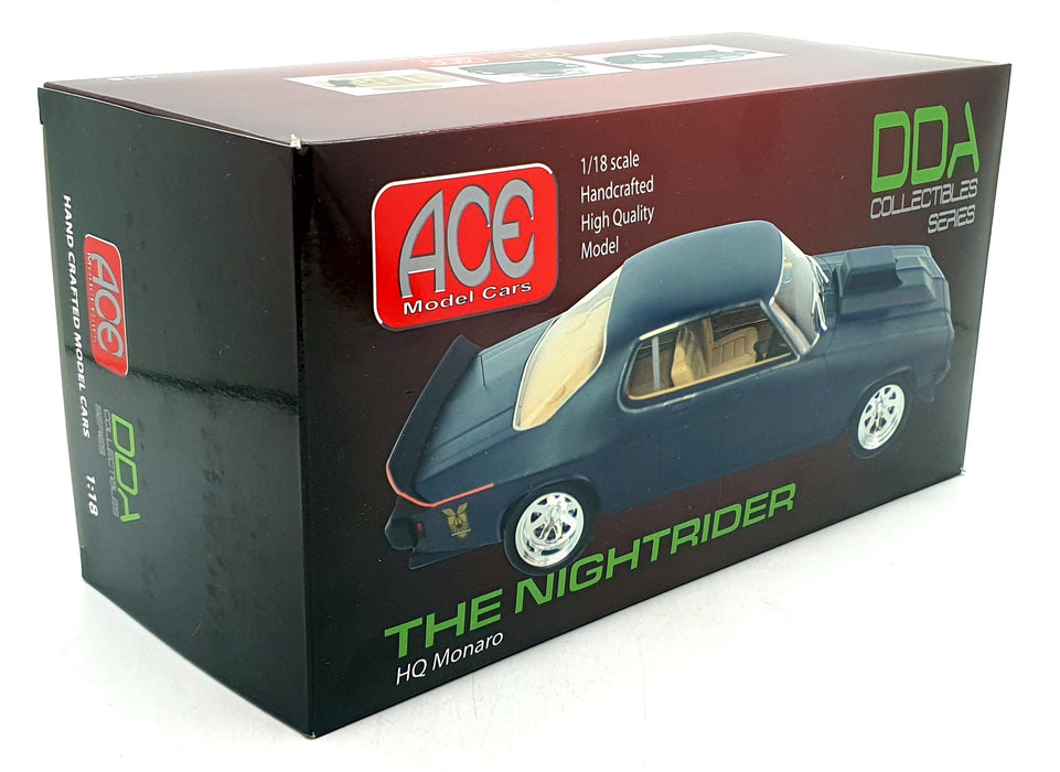 Ace Model Cars 1/18 Scale ACEMON1 - The Nightrider HQ Monaro - Dark Blue