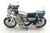 Ace Model Cars 1/18 Scale ACEZ1000 - Goose Kwaka Z1000 Police Bike - Silver