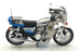 Ace Model Cars 1/18 Scale ACEZ1000 - Goose Kwaka Z1000 Police Bike - Silver