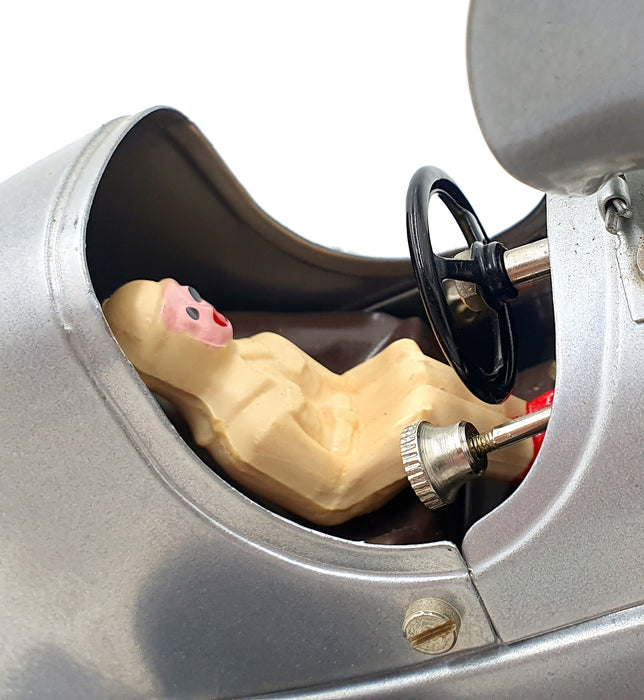 Marklin Tinplate Clockwork 211026A - Mercedes Benz F1 Single Seater - Silver