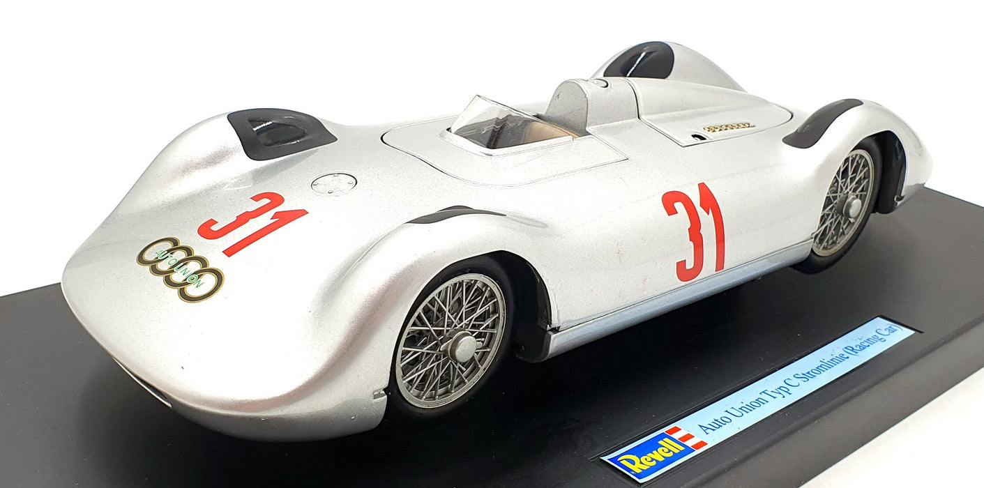 Revell 1/18 Scale 08436 Auto Union Typ C Stromline Racing Car #31 Silver