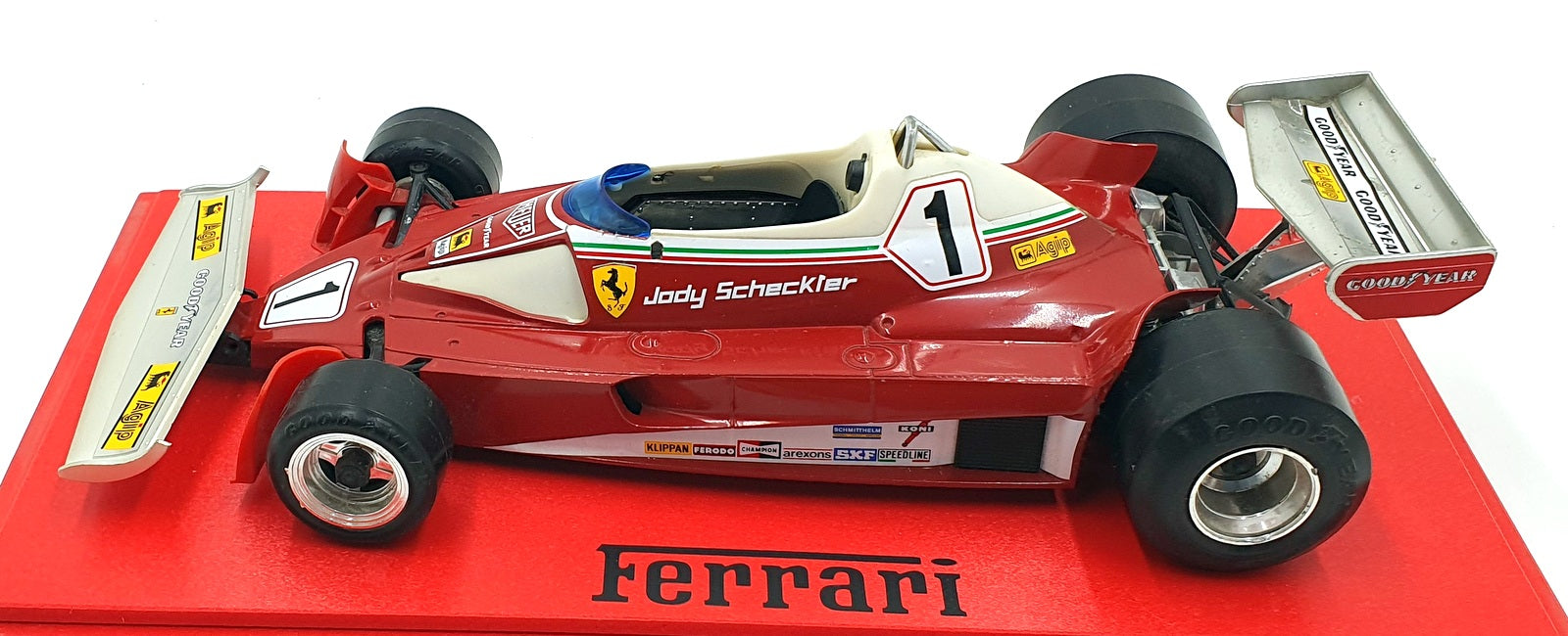 Burago 1/14 Scale DC211026C - F1 Ferrari 312 T2 #1 Jody Scheckter