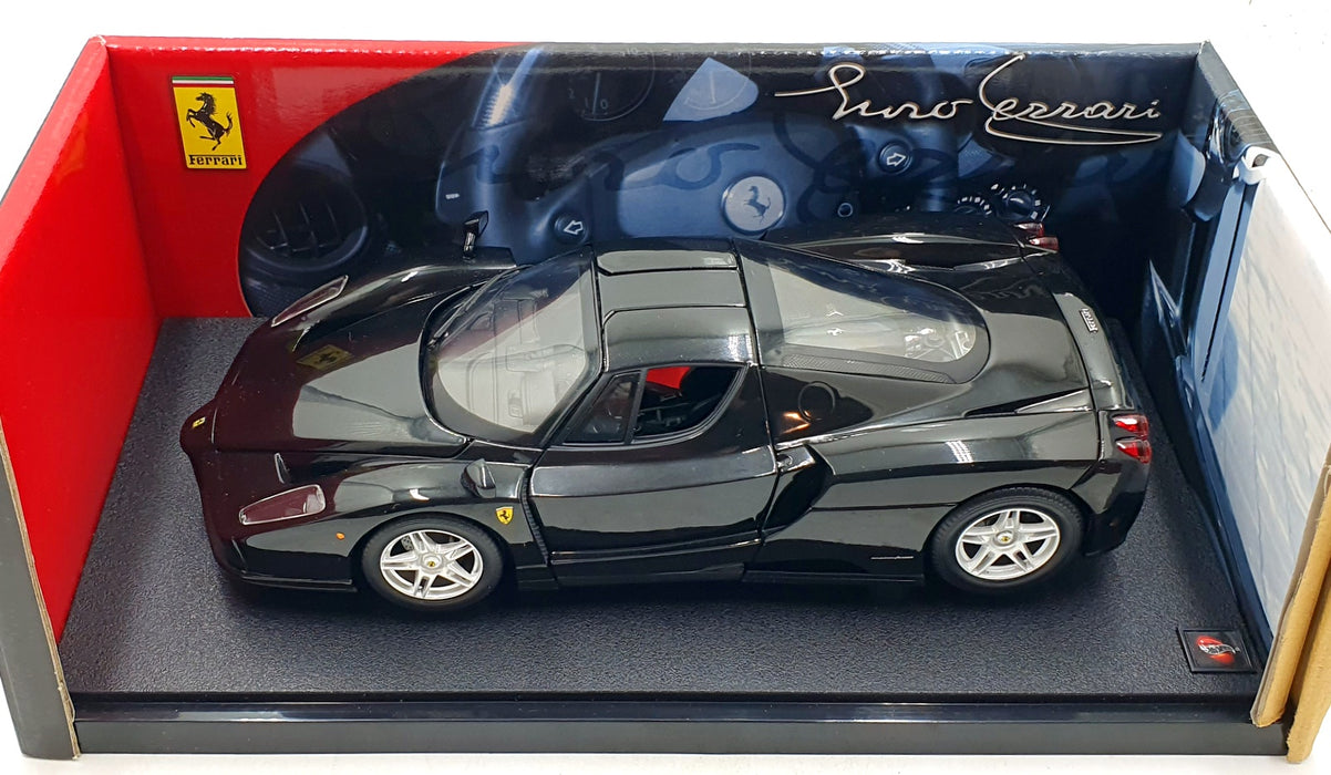 Hot Wheels 1/18 Scale Diecast B6055 - Ferrari Enzo - Black