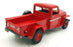 BOS Models 1/18 Scale Resin BOS267 - Jeep Pick-up Truck - Red