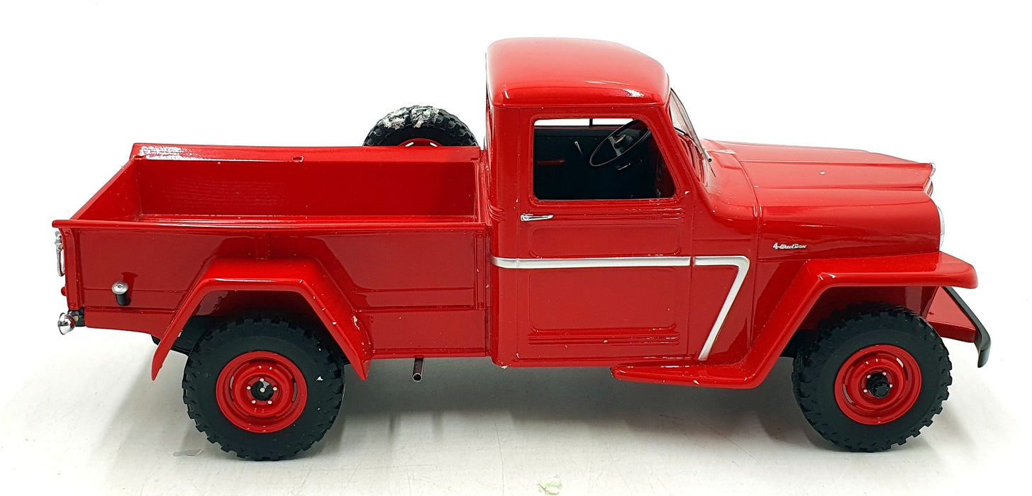 BOS Models 1/18 Scale Resin BOS267 - Jeep Pick-up Truck - Red