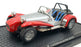 Kyosho 1/18 Scale Diecast 7020R - Caterham Super Seven - Silver/Red