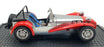 Kyosho 1/18 Scale Diecast 7020R - Caterham Super Seven - Silver/Red