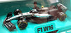 Burago 1/43 Scale 18-38458 - F1 Pit Pass Diorama 2025 Mercedes W16 #12 Antonelli