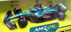 Burago 1/43 Scale 18-38460 - F1 Pit Pass 2025 Aston Martin AMR25 #14 Alonso