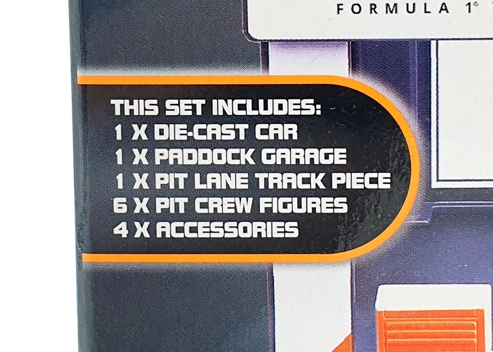 Burago 1/43 Scale 18-38457 F1 Pit Pass Diorama 2025 McLaren MCL39 #4 Norris
