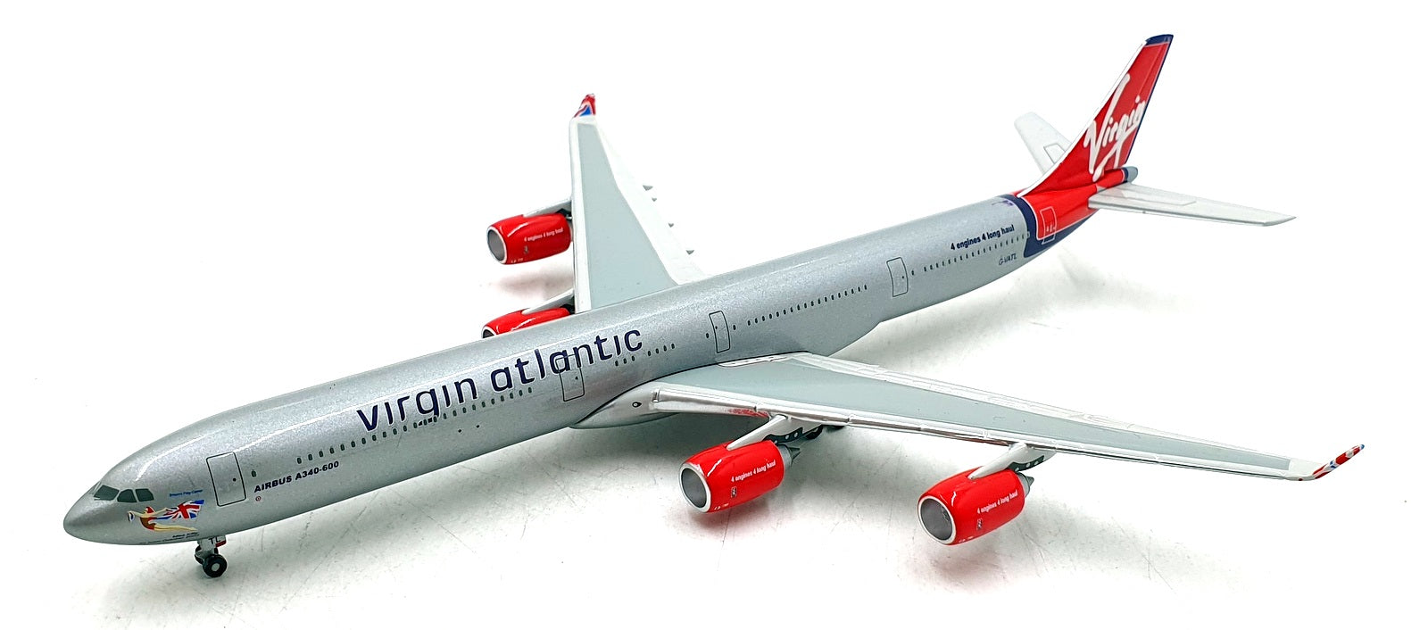 Gemini Jets 1/400 Scale GJVIR507 - Airbus A340-600 Virgin Atlantic G-VATL