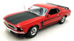 Welly 1/18 Scale Diecast 201026E - 1969 Ford Mustang Boss 302 - Red/Black