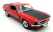 Welly 1/18 Scale Diecast 201026E - 1969 Ford Mustang Boss 302 - Red/Black